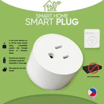 MOES Smart Plug Matter Wi-Fi Socket 16A Smart Timer Outlet Power