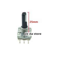 EC16 Type Rotary Encoder 24 positioning number 24 pulse number Sawtooth shaft 25MM digital Rotary potentiometer 3 Feet