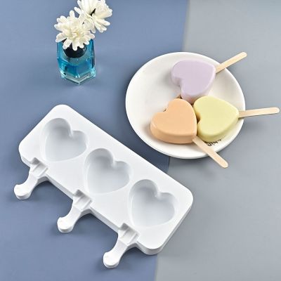 Silicone Ice Cream Mold Magnum Silicone Mold DIY Fruit Juice Ice Pop Cube Maker Ice Tray kitchen Baking Accessorie Popsicle Mold Ice Maker Ice Cream M