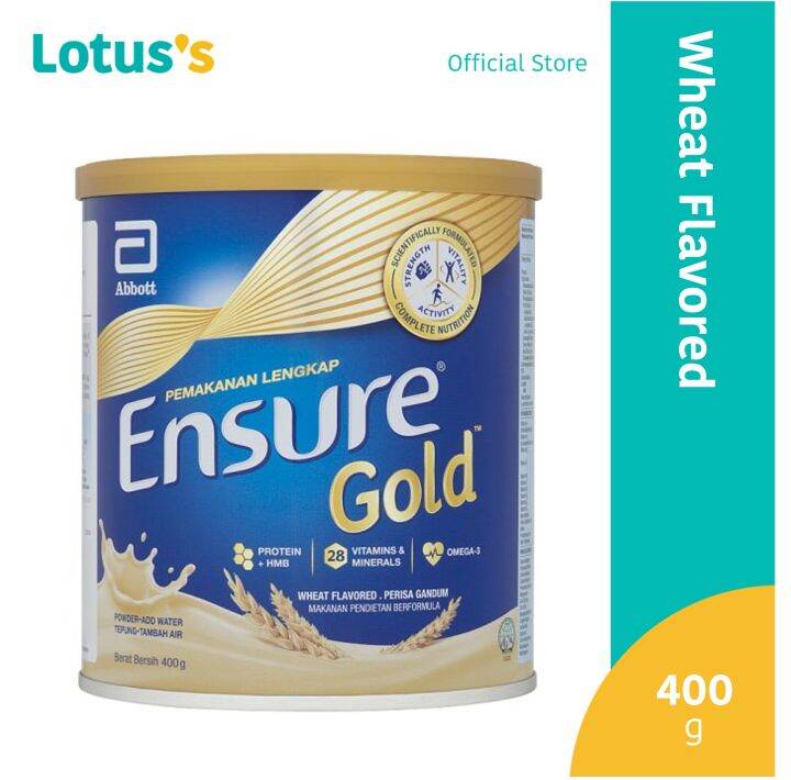 Ensure Gold Wheat Flavored 400g Lazada