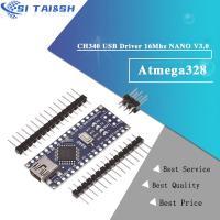 Nano 1PCS Mini USB With the bootloader Nano 3.0 controller compatible for arduino CH340 USB driver 16Mhz NANO V3.0 Atmega328 WATTY Electronics