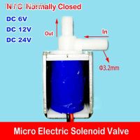 ☞✚☜ Micro Electric Solenoid Valve DC 6V /12V /24V Normally Closed Mini Water Air Valve Miniature Bleed Valve Controller Switch N/C