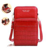 Hot Sell Mobile Phone Bags With Metal Opening Crossbody Bags Women Mini PU Leather Shoulder Messenger Bag For Girls Gift