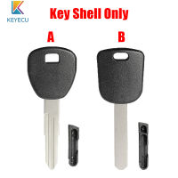 Keyecu 10ชิ้นล็อต Transponder Key SHELL Case พร้อมปลั๊ก FOB สำหรับ Honda ไม่มีโลโก้