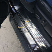 Bộ Ốp bậc, Nẹp bước chân INOX Toyota Fortuner 2017-2021