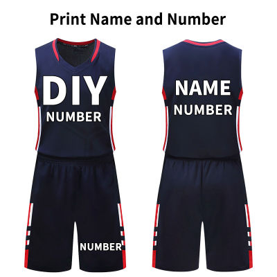 Retro Basketball Jersey Custom Men Basketball Uniform Sets Professional Throwback Jersey Breathable Basketball Clothes