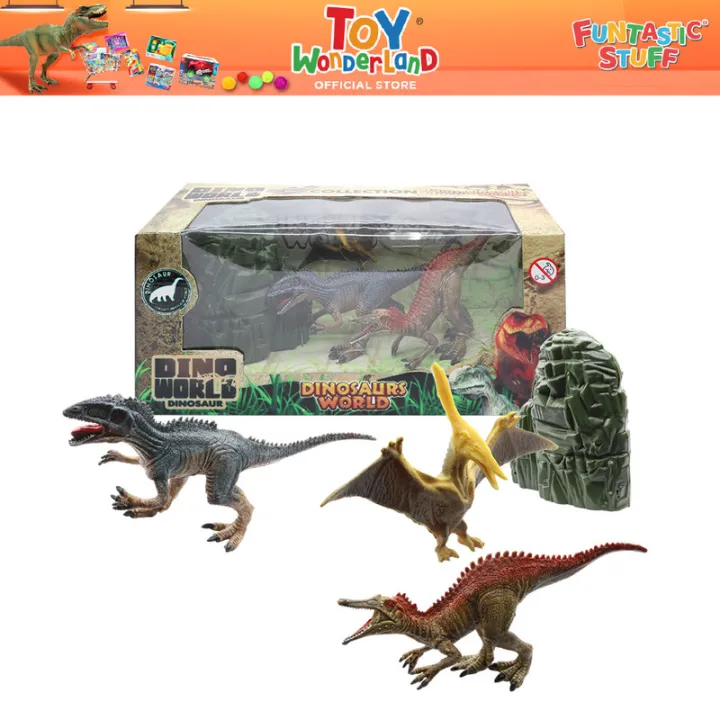 Toy Wonderland Cool Dino World Dinosaurs Play Set, Toys for Kids | Lazada PH