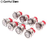 22mm Metal Button Switch Self-reset / Self locking Circular Waterproof Inching Power supply Start switch Welding leg 9V 30V 100V  Power Points  Switch