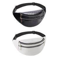 Womens bag Crocodile Pattern Waist Fanny Pack Belt Pouch Travel Hip Bum Shoulder Bag