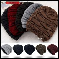 THEBLANC Men Women Warm Casual Baggy Beanies Winter Knit Hat Thick Fleece Ski Caps