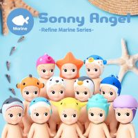 Sonny Angel Ocean Action Surprise Blind Box Figure Refine Marine Animal Series Pvc Model Figures Toys Children Kawaii Gifts