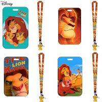 hot！【DT】✁☁☼  The King Cartoon Card Holders Anime Movie Pattern Kids Campus with Lanyard Sliding Hard