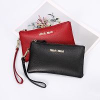 Ellovado Genuine Leather Women Zipper Clutch Bag Female Card Holder Card Wallet Fashion Coin Purse Money Phone Case Bag Wallets