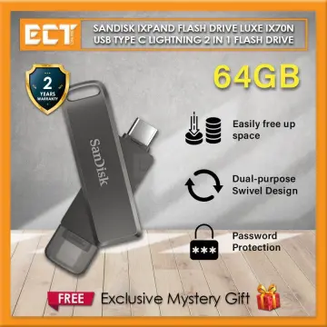 Sandisk iXpand 64GB iPhone/iPad Pendrive Black