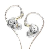 【Undine earphone】หูฟังเบส HIFI หูฟังมืออาชีพ Vankz EDX อินเอียร์หูฟังชุดหูฟังตัดเสียงรบกวนหูฟังมอนิเตอร์เล่นกีฬามาใหม่ล่าสุด!