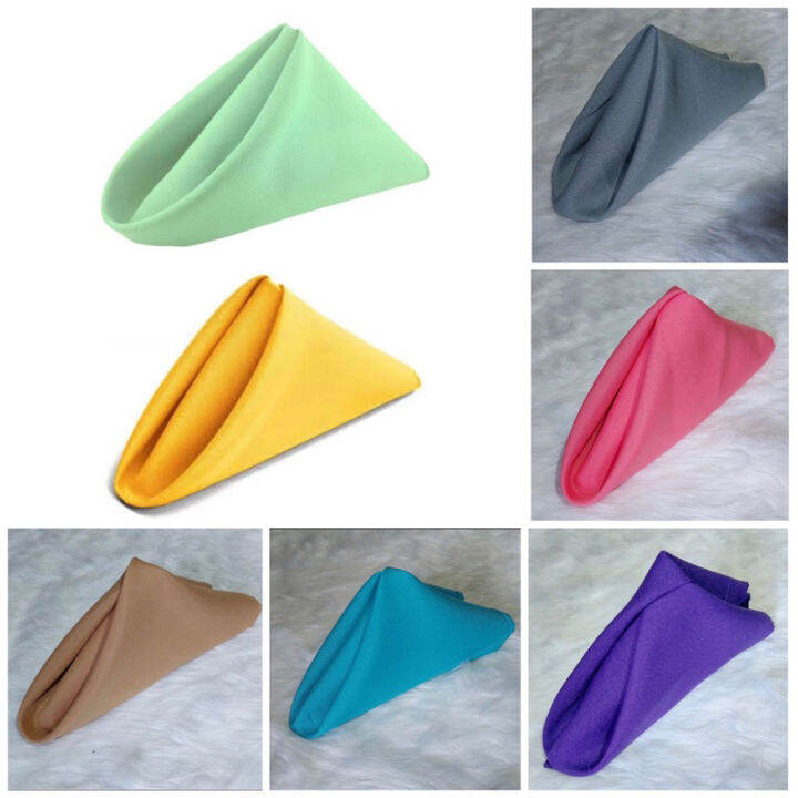 Table Napkin Cotton All sizes available in variation Lazada PH