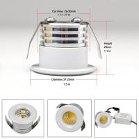 4pcpack Small Spot it Downlights COB 3W led spots 220v dimmable Light ceiling recessed spot LED recessed spot light