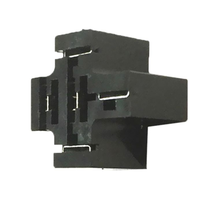 automotive-car-auto-40a-5-pin-spdt-relay-socket-connector-adaptor-pcb-board-mount-base-holder-with-6-3mm-terminals-electrical-circuitry-parts