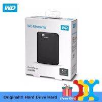 ดั้งเดิม!!! ฮารฺ์ดิจิตอล WD แบบตะวันตก,ฮาร์ดดิสก์พกพาได้ฮาร์ดดิสก์ HDD ขนาด2.5 "5T HDD USB 3.0