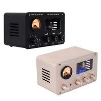 SA1000 HiFi Lossless Switching Audio Selector 4 in 2 Out Tube Headphone Power Front Stage Amplifier with VU Meter