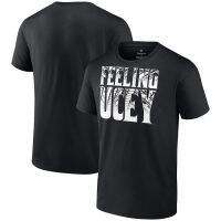 Black Fanatics Masculinas Marca the Bloodline Feeling Ucey T-shirt De Verão Moda Masculina Camisetas Infantis 2023 New T-shirt