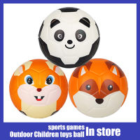 Soccer Childrens Toy Ball Foam Sponge Solid Indoor Ball Cute Animal Foam Ball for Kids Baby Children Gifts игрушки Dropshipping