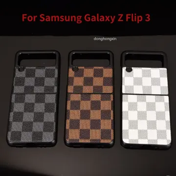 louis vuitton checkered Case Samsung Galaxy Z Flip 3
