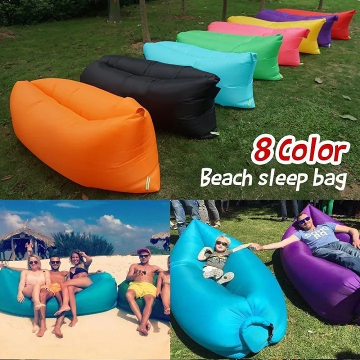 IATABLE Banana Bed Beach inflatable bed Lazada PH