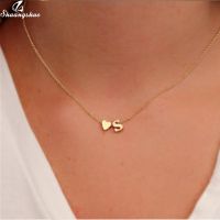 【DT】hot！ Shuangshuo Initial S Choker Necklace Chain Pendant Collier Girlfriend