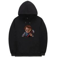 Funny Chucky with The Hatchet Graphic Print Hoodie Men Women Casual Loose Sweatshirt Unisex Fashion Oversized Hoodies Tracksuit 4XL 5XL 6XL