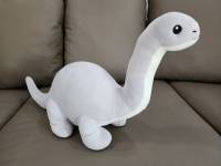 ตุ๊กตาไดโนเสาร์ ตุ๊กตาDinosaur สีเทา ความยาว 62cm ตัวนุ่มน่ากอด ของใหม่มีป้าย