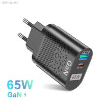 Hjghfhf 65W เครื่องชาร์จ USB GaN Type C ชาร์จเร็วสำหรับ iPhone 13 QC 3.0ที่ชาร์จ USBC