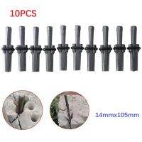 10PCS 916นิ้ว Plug Shim &amp; Wedge Wedge &amp; Feather Shims คอนกรีต Rock Stone Splitter หินอ่อนหินแกรนิต Splitter เครื่องมือ14Mm