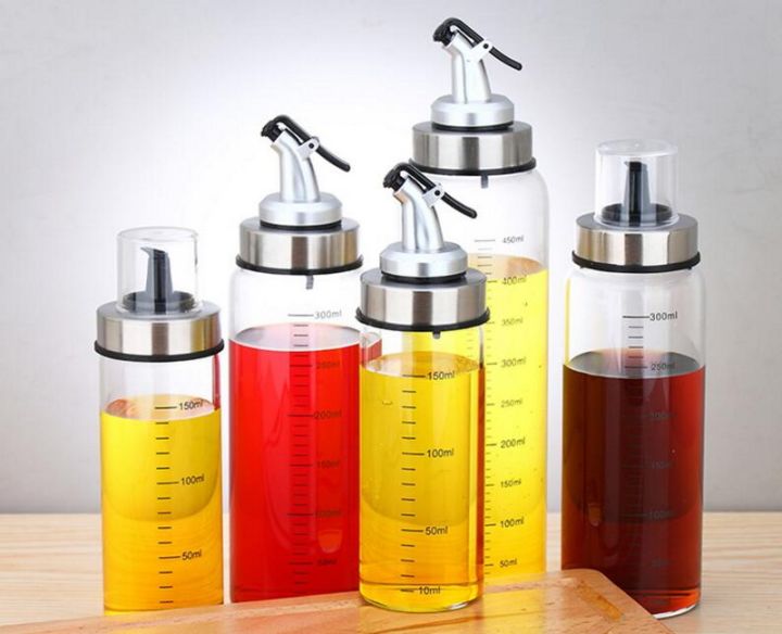 creative-ขวดน้ำมันแก้ว-leakproof-ขวดน้ำมันถั่วเหลืองแก้วน้ำส้มสายชูขวดน้ำมันชุดเครื่องมือห้องครัวอุปกรณ์เครื่องปรุงรส-bottle