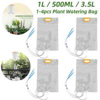 3.5L 1L 500ML Plant Watering Bag Self Watering Planter Insert Spike Automatic Watering Bag Drip Irrigation Kit Plant Watering Watering Systems  Garden