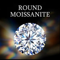 Szjinao 0.1ct To 6ct D Color VVS1 Loose Gemstones Moissanite Diamond Round For Jewelry Making Pass Test With GRA Certificate