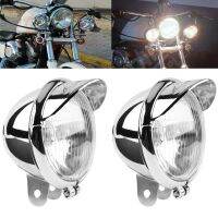 1/2 Pçs 10W 12V มอเตอร์ไซด์ทั่วไป Motocicleta Faróis De Moto Retro Luz Nevoeiro Auxiliar Appara Comfortableไขข้อ