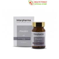 Interpharma PreBO 60 capsule ผลิตภัณฑ์เสริมอาหารอินเตอร์ฟาร์ม่า พรีโบ่ ขนาด 60 แคปซูล