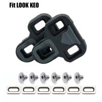 【CW】 2pc LOOK KEO Pedals Cleats Road Cycling 4.5 Cleat Durable Self-locking Pedal