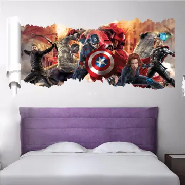 Walltastic Avengers Wall Mural Homeware - Zavvi US