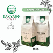 Cà phê Robusta Honey nguyên chất rang mộc 500gr