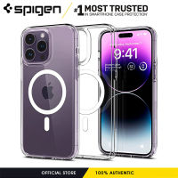 Spigen Ultra Hybrid MagFit [เทคโนโลยีป้องกันสีเหลือง] ออกแบบมาสำหรับ iPhone 14 Pro Max/iphone 12 / 13 Pro Max/ iPhone 14 Plus เคสโทรศัพท์ฝาครอบป้องกัน | ของแท้