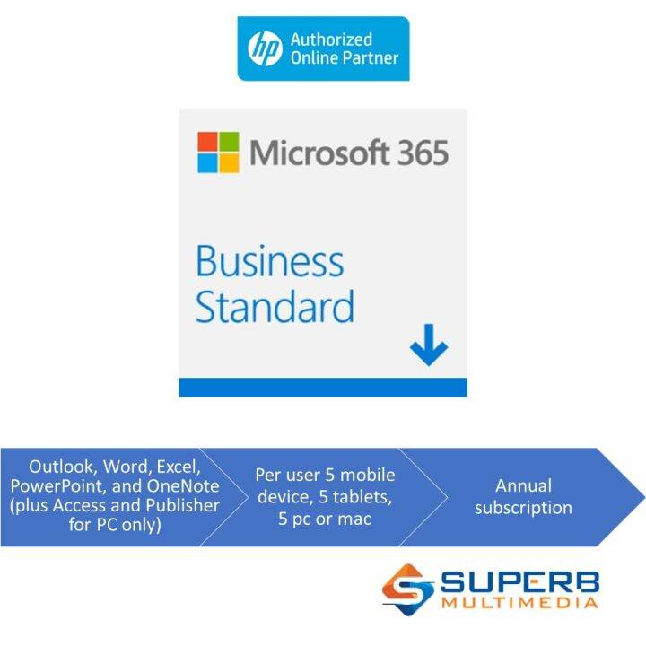 Microsoft Office 365 Business Standard (KLQ00209) Lazada