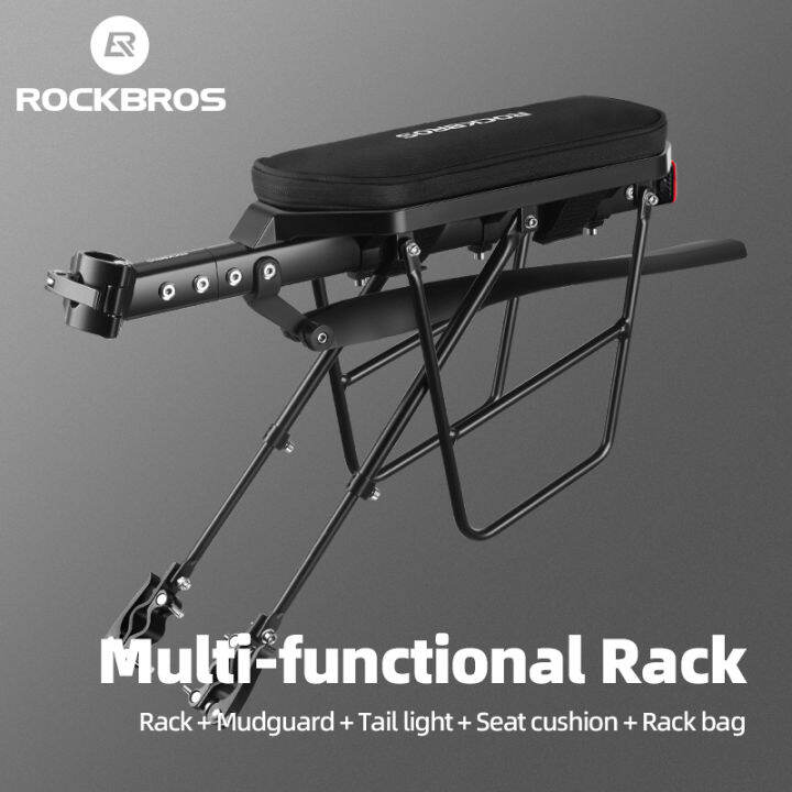 ROCKBROS Bicycle Rear Rack Multifunction Aluminum Alloy Rear Luggage