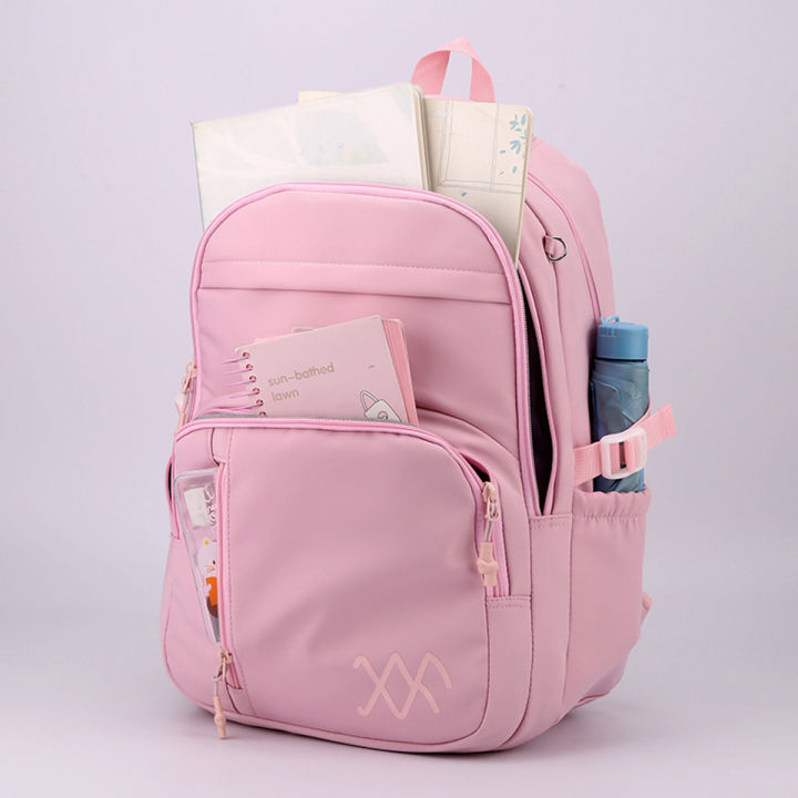 กระเป๋าเป้เด็ก-กระเป๋านักเรียนสะพายหลัง-กระเป๋าเป้นักเรียน-มีช่องใส่ของเยอะ-สีพาสเทล-สวยงาม