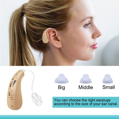 ZZOOI Rechargeable Digital Hearing Aids Wireless Earphones Speaker Amplifier Ears Adjustment Tools First Aid for Deafness Dropshipping