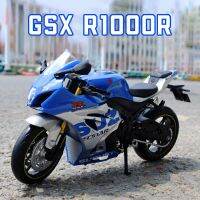 ขนาด1:12 Suzuki GSX R1000R รถ Diecast โมเดลมอเตอร์ไซค์อัลลอยของเล่นสำหรับเด็กผู้ชายของขวัญวันเกิดคอลเลกชันรถ Kids Toys