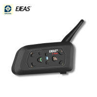 GPSDD EJEAS V6 Pro ชุด Intercom ติดหมวกกันน๊อค เชื่อมต่อบลูทูธ ฟังเพลง รับโทรศัพท์ Intercom เพิ่มได้สูงสุด 6 คน