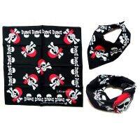 ผ้าลายกะโหลก โจรสลัด เท่ๆแนวๆ (Skull Bandana Scarf Headwrap Mask)