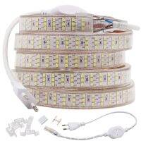 2835 LED Strip Light 220V 230V 240V AC 276LED 120LED Waterproof LED Ribbon Flex LED Lights Home Decoration White /Warm White